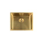 Nerezový drez REGINOX MIAMI, 500x400 mm, gold (2)