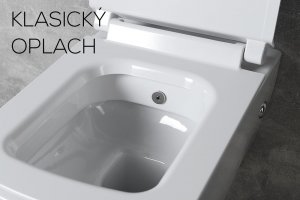 WC splachovanie klasický oplach