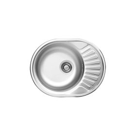 Nerezový drez Deante TWIST, 580x445 mm, satén