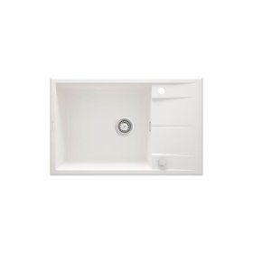 Granitový drez Deante ERIDAN, 780x500 mm, alabaster