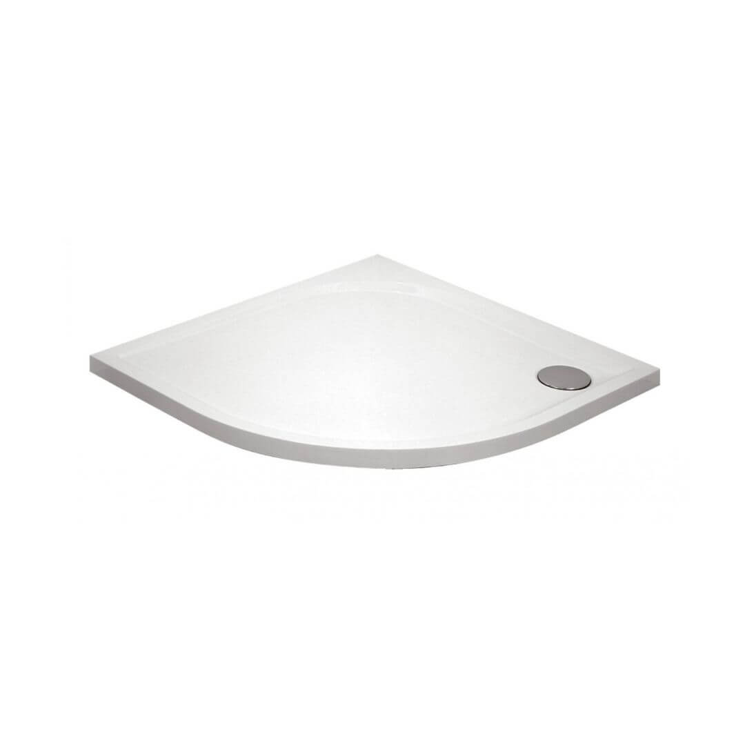 KTK_052B Sprchová vanička Deante CUBIC, polkruhová, 800x800mm, akrylát
