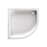 Sprchová vanička Deante STANDARD PLUS II, polkruhová, 900x900mm, akrylát (1)