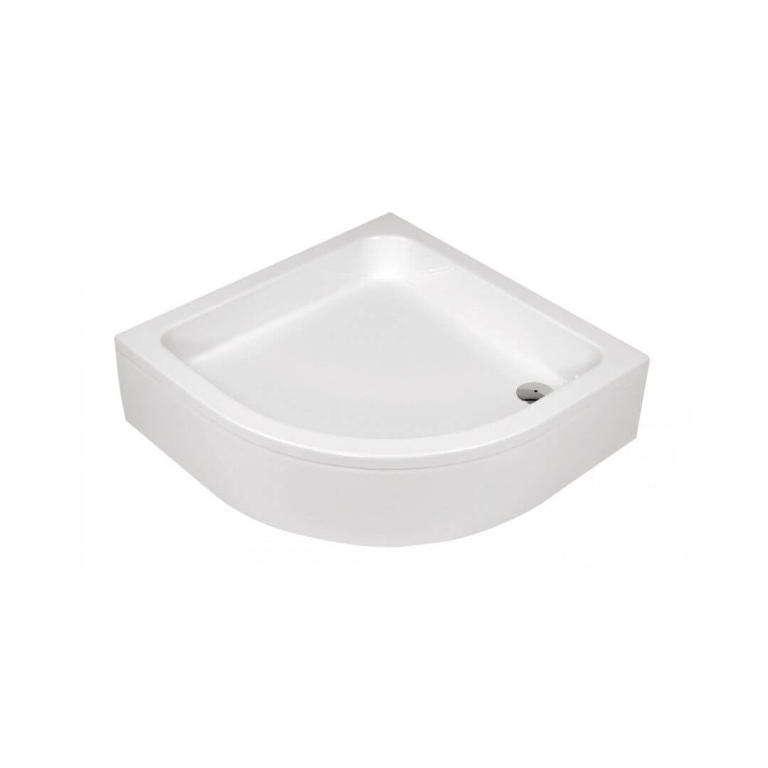 KTU 032B Sprchová vanička Deante STANDARD PLUS II, polkruhová, 800x800mm, akrylát
