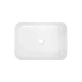 Umývadlo na dosku Deante HIACYNT NEW, 500x360 mm, keramika, biele (1)