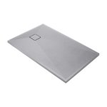 Granitová sprchová vanička Deante CORREO, 1400x800mm, metalická šedá