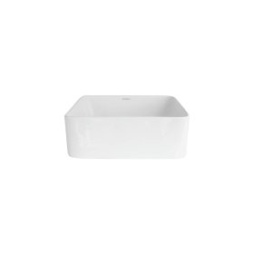 Umývadlo na dosku Deante JASMIN, 345x345 mm, keramika, biele (1)