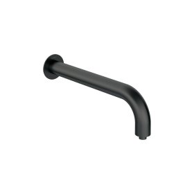 Sprchové rameno Deante SILIA, oblé, 403 mm, nero