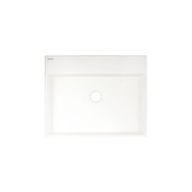 Umývadlo na dosku Deante CORREO, 500x400 mm, granit, alabaster (1)