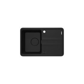 Granitový drez Deante MOMI, 670x440 mm, nero