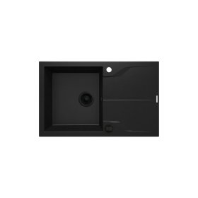 Granitový drez Deante ANDANTE FLUSH, 780×490 mm, nero